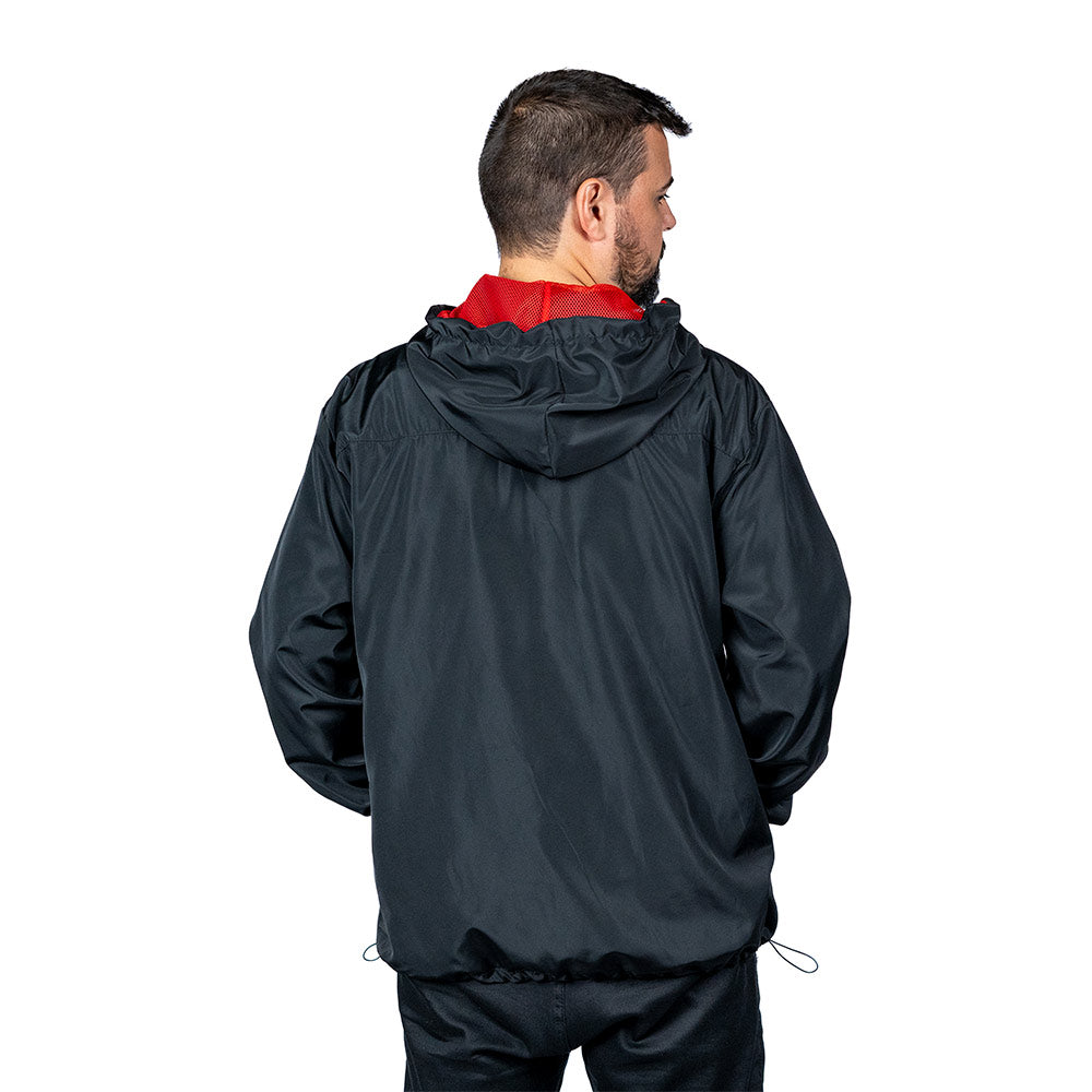 Casaco Corta Vento Preto FT