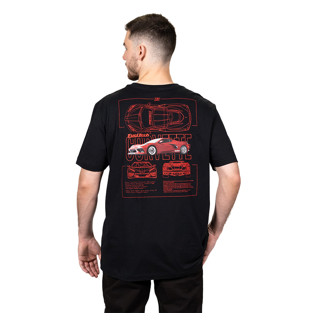 Camiseta C8 BluePrint FT