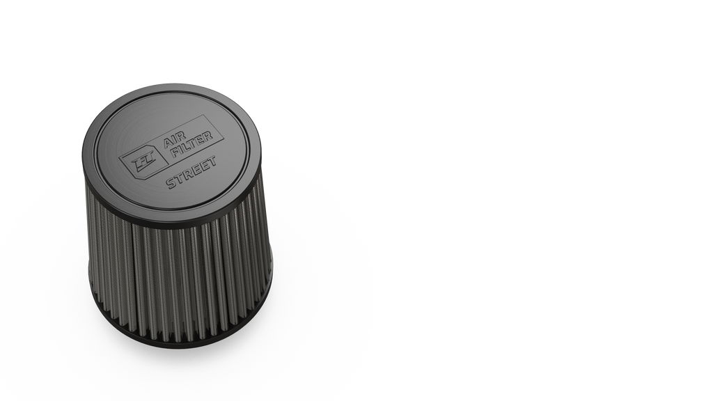 FT Air Filter Cônico Street Mono Fluxo. 2,5 POL 140MM