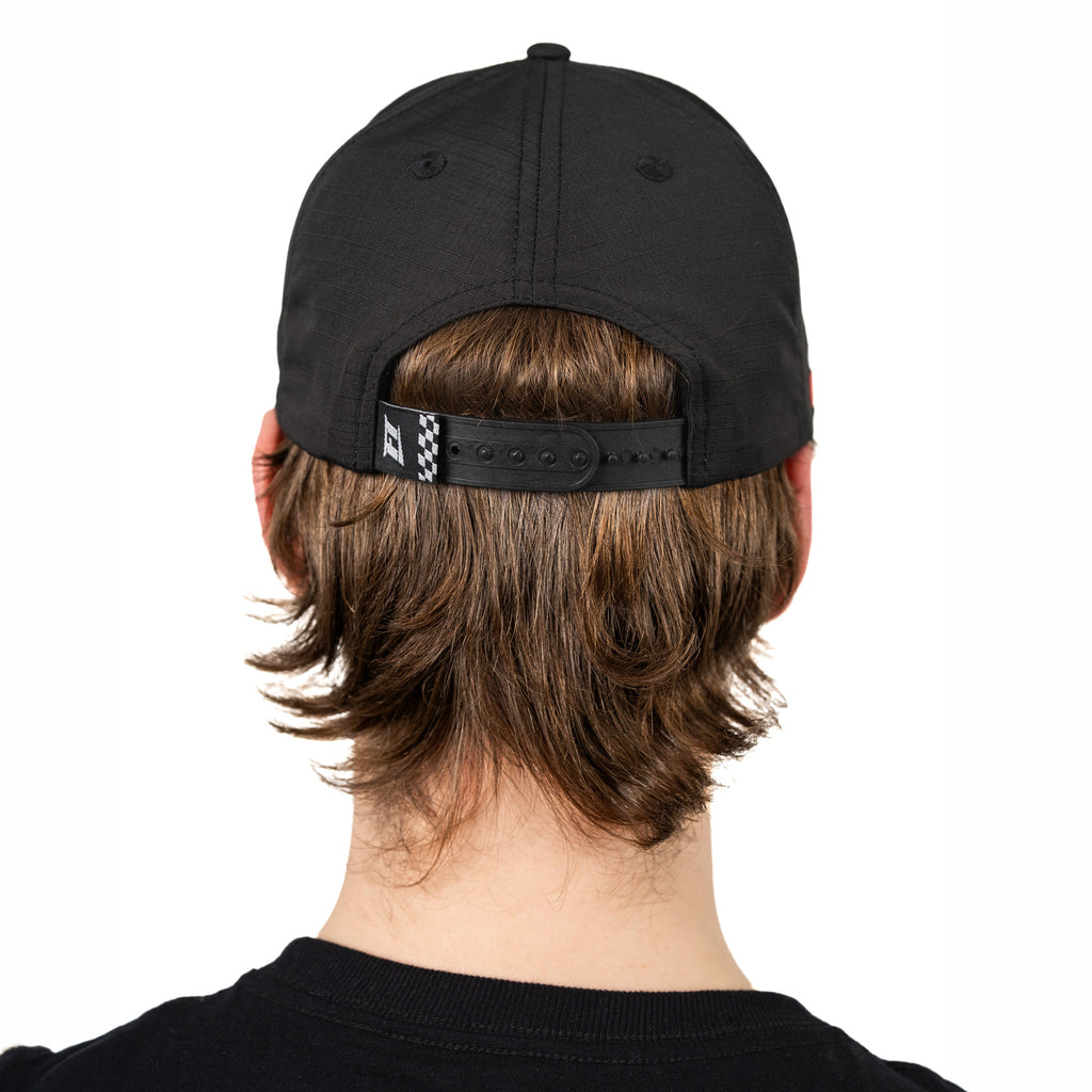 Boné Motorsports Black FT - costas com regulador
