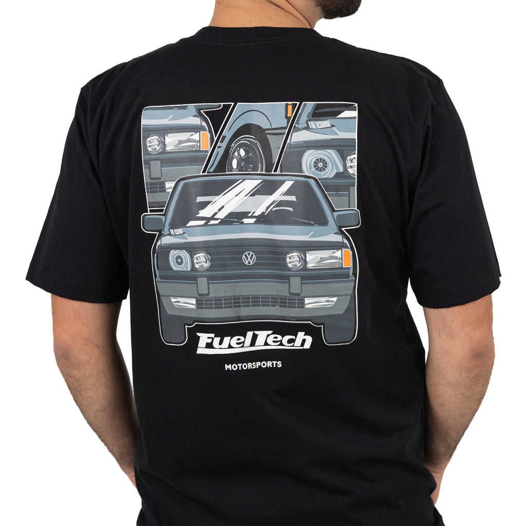 Camiseta Gol Turbo FT - costas com estampa Gol Turbo