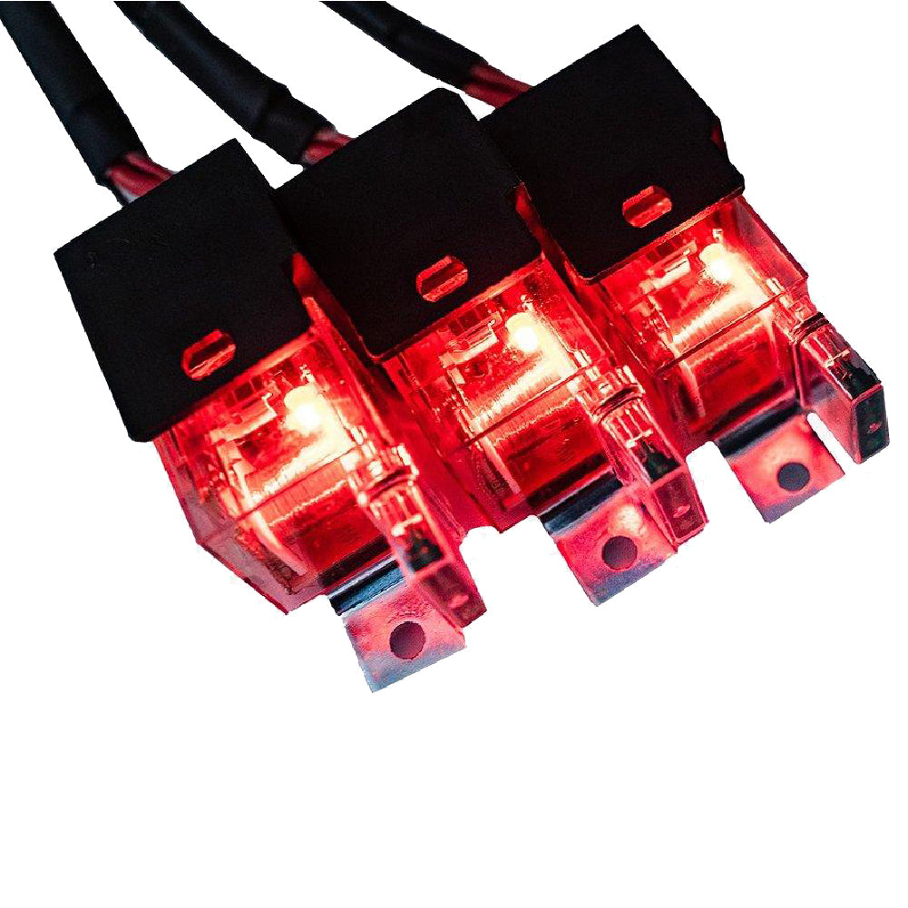 RELÉ COM FUSÍVEL EMBUTIDO 40A